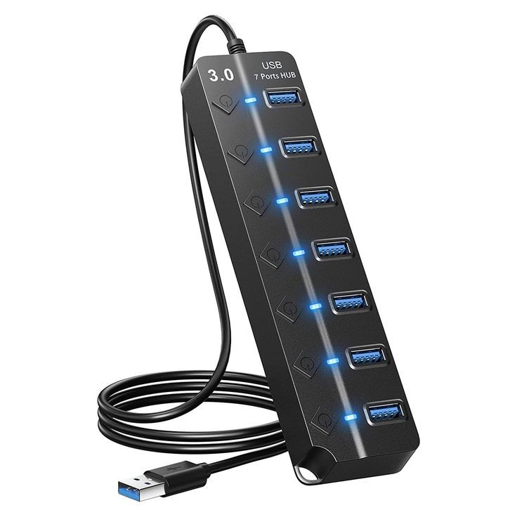USB Hub Multi-Port (7-in-1)